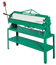 Box & Pan Hand Brake  - #HBU48-16 - 48-1/4'' Working Length - 16 Gauge Capacity (Mild Steel) Stand Included ( 48S) - Apex Tool & Supply