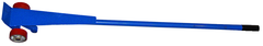 6' Steel Handle Prylever Bar - Usable nose plate 6"W x 3"L - Powder coat blue finish - Capacity 5,000 lbs - Apex Tool & Supply