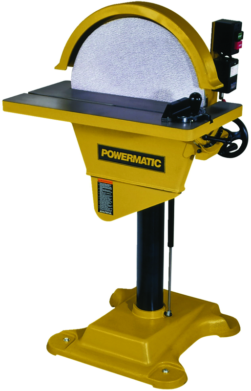 Disc Sander - #DS20; 10-1/2 x 27-1/2" Table; 3HP; 230V/460V; 3PH Motor - Apex Tool & Supply