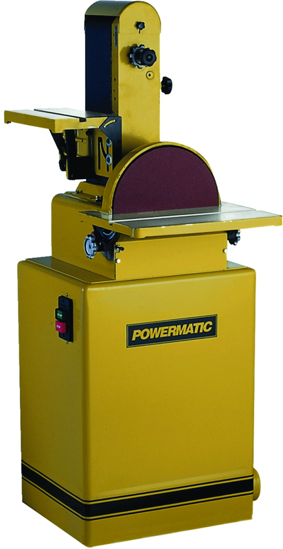 Model 31A 6" Belt and 12" Disc Floor Standing Combination Sander 1.5HP 115/230V 3PH - Apex Tool & Supply