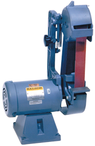 Belt Grinder - #2048-151D; 2 x 48'' Belt; 1.5HP; 1PH; 115/230V Motor - Apex Tool & Supply