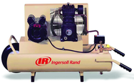 8 Gallon / Horizontal Tank; 5-1/2HP Gas Engine Air Compressor #SS3J5 5GH-WB - Apex Tool & Supply