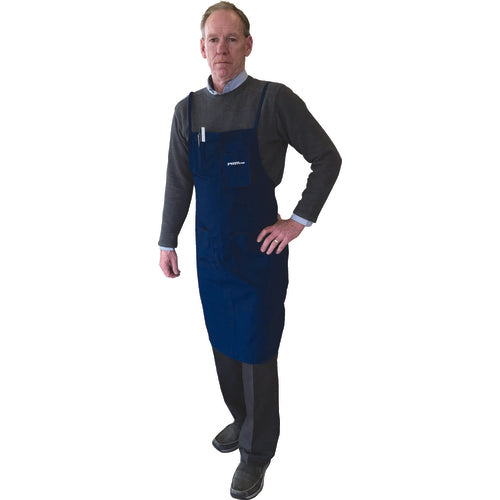 3-Pocket Denim Apron - Blue - Apex Tool & Supply