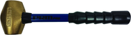 PRM Pro 8 lb. Brass Hammer with 32" Fiberglass Handle - Apex Tool & Supply