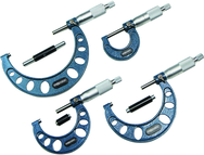 0-4" .0001" Outside Micrometer Set - Apex Tool & Supply