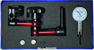 Central Lock Universal Clamp with .030 .0005 Test Indicator in Case - Apex Tool & Supply