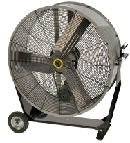 36" Portable Tilting Mancooler Fan 1/2 HP - Apex Tool & Supply