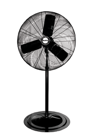 24" Pedestal Fan; 3-speed; 1/4 HP; 120V - Apex Tool & Supply