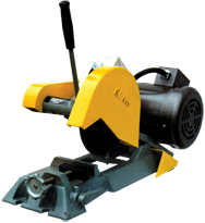 Abrasive Cut-Off Saw - #K7B; Takes 7" x 1/2" Hole Wheel (Not Included); 1HP; 1PH; 110/220V Motor - Apex Tool & Supply