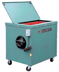 Vibratory Finisher - #KVF3 28L x 15W x 15H Tub Dimensions - Apex Tool & Supply