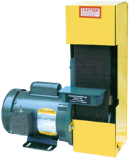 Belt Sander-with Dust Collector & Stand - #S4SV; 4 x 36'' Belt; 1/2HP; 1PH Motor - Apex Tool & Supply