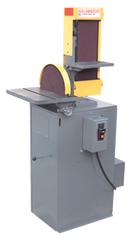 6" x 48" Belt and 12" Disc Floor Standing Combination Sander with Dust Collector 3HP; 3PH - Apex Tool & Supply