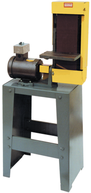 Belt Sander - #S6MW-1; 6 x 48" Belt; 3HP; 220V; 1PH Motor - Apex Tool & Supply