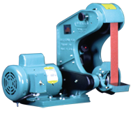 Belt Grinder - #482MC100V; 2 x 48'' Belt; 1HP; 1PH; 110V Motor - Apex Tool & Supply