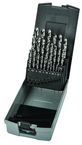 25 Pc. 1mm - 13mm by .5mm HSS Bright Jobber Drill Set - Apex Tool & Supply