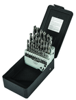 29 Pc. 1/16" - 1/2" by 64ths HSS Surface Treated Jobber Drill Set - Apex Tool & Supply