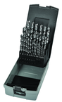 29 Pc. 1/16" - 1/2" by 64ths HSS Bright Jobber Drill Set - Apex Tool & Supply