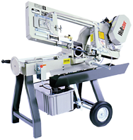 Horizontal/Vertical Bandsaw - #58BD; 9-1/2 x 11'' Capacity; 1/2HP; 1PH; 115V Motor - Apex Tool & Supply