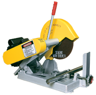 Abrasive Cut-Off Saw - #100023; Takes 10" x 5/8 Hole Wheel (Not Included); 3HP; 3PH; 220V Motor - Apex Tool & Supply