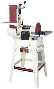 6" x 48" Belt and 12" Disc Floor Standing Combination Sander 1-1/2HP 115/230V; 1PH - Apex Tool & Supply