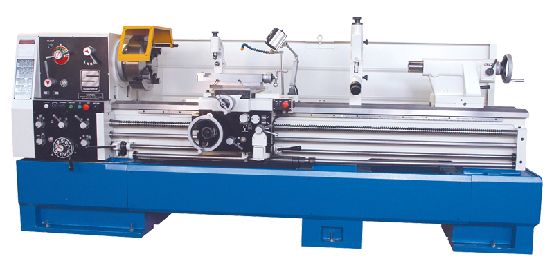 224120A 22" x 120" Gear Head Toolroom Lathe; (12) 35-1250 RPM Spindle Speeds; D1-8 Spindle; Spindle Hole Dia. 4-1/8"; 15HP 220/440volt/3ph - Apex Tool & Supply