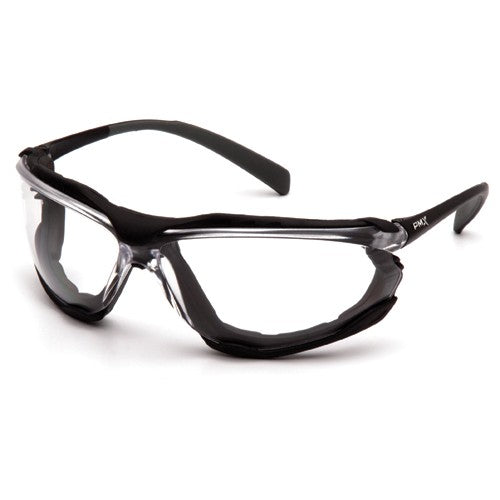 Proximitry Clear Anti-Fog Lens Black Frame Safety Glasses - Apex Tool & Supply