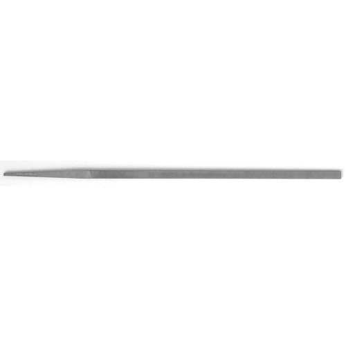 Extra Narrow Pillar File, Swiss Pattern, 2 Cut, 4 in - Exact Industrial Supply