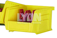 8-1/4'' x 14-3/4'' x 7'' - Yellow Large Plastic Bin - Apex Tool & Supply