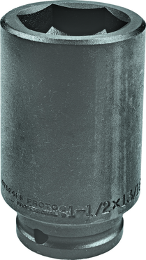 Proto® 3/4" Drive Budd Wheel Deep Length Impact Socket 1-1/2" - 6 Point - Apex Tool & Supply