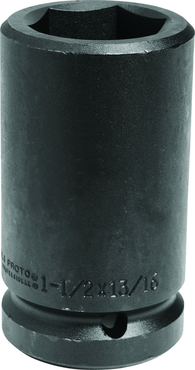 Proto® #5 Spline Drive Budd Wheel Deep Impact Socket 1-1/2" - 6 Point - Apex Tool & Supply