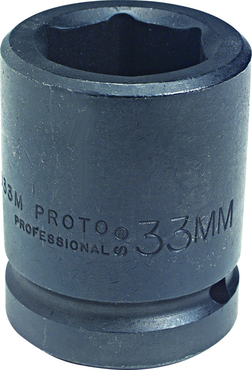 Proto® 1" Drive Impact Socket 38 mm - 6 Point - Apex Tool & Supply