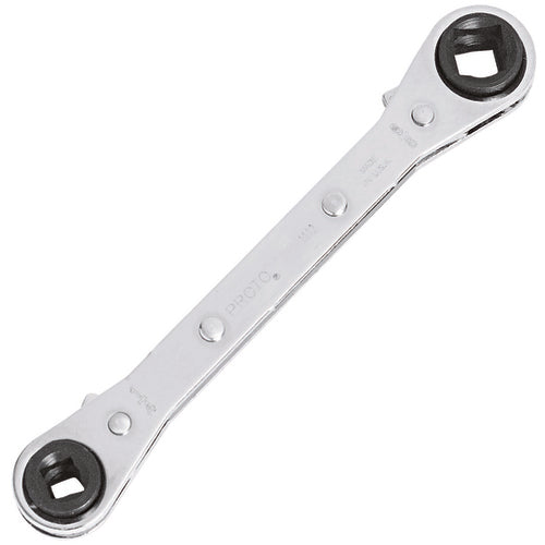 Proto Refrigeration Wrench 1/4″ × 3/8″ Square & 3/16″ × 5/16″ Square - Apex Tool & Supply