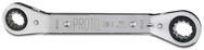 Proto® Offset Double Box Reversible Ratcheting Wrench 5/8" x 11/16" - 12 Point - Apex Tool & Supply