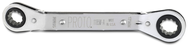 Proto® Offset Double Box Reversible Ratcheting Wrench 15 x 17 mm - 12 Point - Apex Tool & Supply