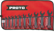 Proto® 11 Piece Black Oxide Short Combination Wrench Set - 12 Point - Apex Tool & Supply