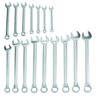 Proto® 16 Piece Satin Combination Wrench Set - 12 Point - Apex Tool & Supply