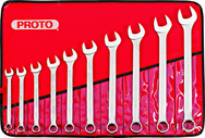 Proto® 15 Piece Satin Combination ASD Wrench Set - 12 Point - Apex Tool & Supply