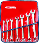 Proto® 7 Piece Satin Combination ASD Wrench Set - 12 Point - Apex Tool & Supply