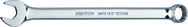 Proto® Full Polish Combination Wrench 9/16" - Spline - Apex Tool & Supply