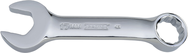 Proto® Full Polish Metric Short Combination Wrench 17 mm - 12 Point - Apex Tool & Supply