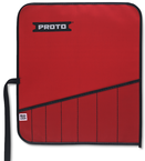 Proto® Red Canvas 7-Pocket Tool Roll - Apex Tool & Supply