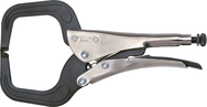 Proto® Nickel Chrome Locking Pliers - C-Clamp 11-1/5" - Apex Tool & Supply