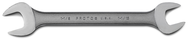 Proto® Satin Open-End Wrench - 1-1/16" x 1-1/8" - Apex Tool & Supply