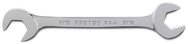 Proto® Full Polish Angle Open-End Wrench - 9/16" - Apex Tool & Supply