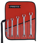 Proto® 5 Piece Metric Double End Flare Nut Wrench Set - 12 Point - Apex Tool & Supply