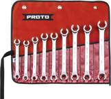 Proto® 9 Piece Double End Flare Nut Wrench Set - 6 Point - Apex Tool & Supply