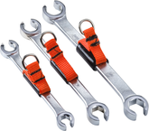 Proto® Tether-Ready 3 Piece Double End Flare Nut Wrench Set - 6 Point - Apex Tool & Supply