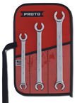 Proto® 3 Piece Double End Flare Nut Wrench Set - 6 Point - Apex Tool & Supply