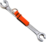 Proto® Tether-Ready Satin Flare-Nut Wrench 5/8" x 11/16" - 6 Point - Apex Tool & Supply