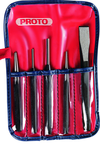 Proto® 5 Piece Punch & Chisel Set - Apex Tool & Supply